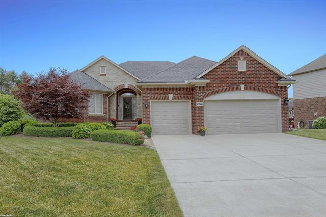 front view picture of 62868 Franklin Park Dr, Washington, MI. 48094