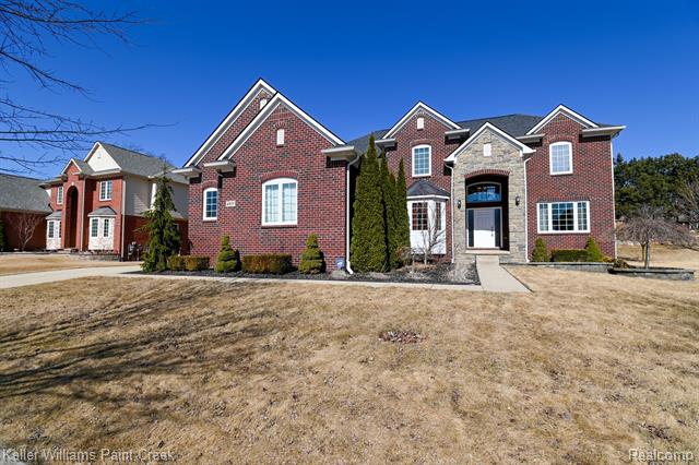 front view picture of 4217 Forster Ln, Shelby Township, MI. 48316