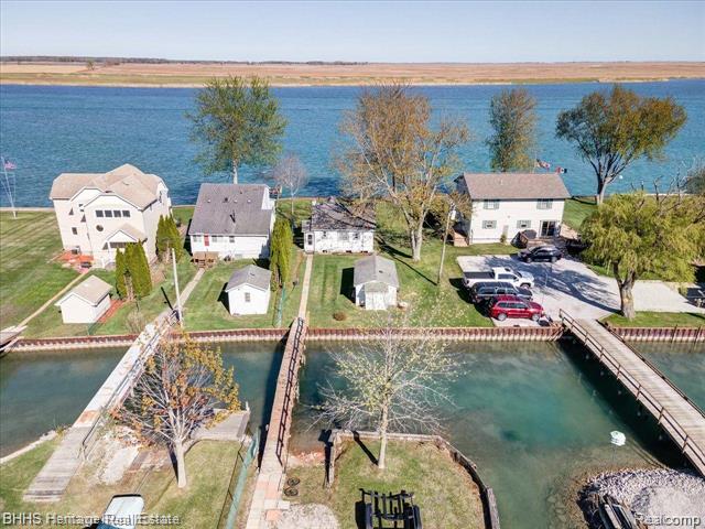 front view picture of 5222 South Channel Dr, Harsens Island, MI. 48028