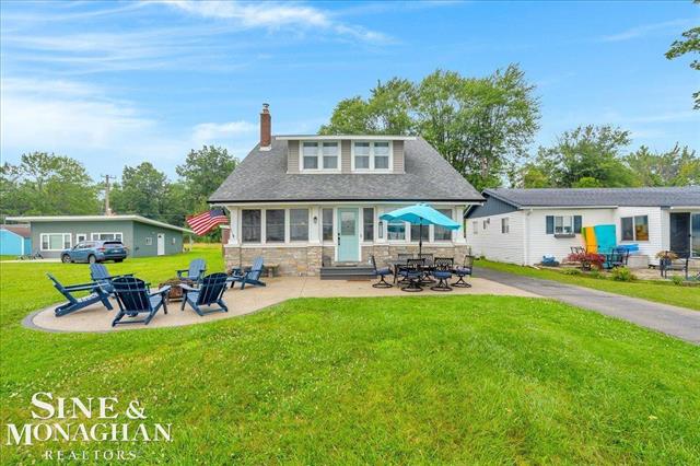 front view picture of 3120 South Channel Dr, Harsens Island, MI. 48028
