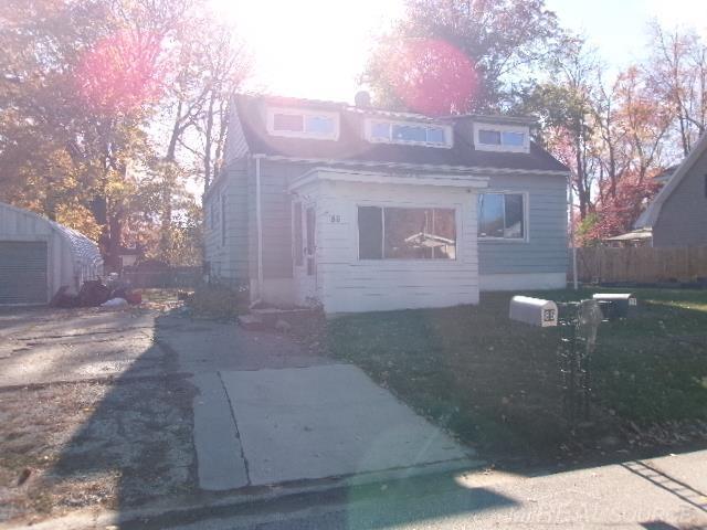 front view picture of 89 Wauketa St, East China, MI. 48054