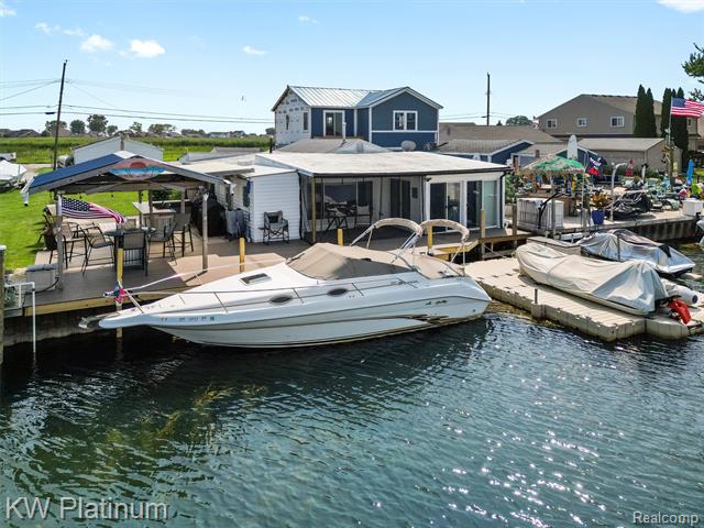 front view picture of 6316 Marina Dr, Algonac, MI. 48001