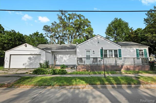 front view picture of 166 W Milton Ave, Hazel Park, MI. 48030