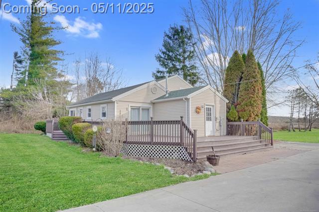 front view picture of 8039 Smiths Creek Rd, Goodells, MI. 48027