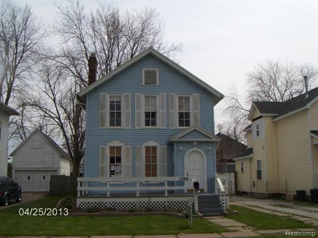 front view picture of 1026 Wall St, Port Huron, MI. 48060