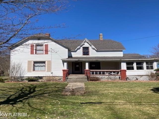 front view picture of 8542 Morris, Goodells, MI. 48027
