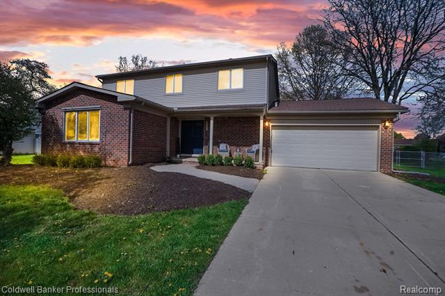 front view picture of 22626 Deerfield Rd, Novi, MI. 48375