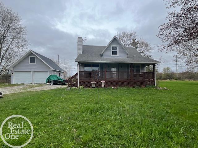 front view picture of 9402 Rynn Rd, Avoca, MI. 48006