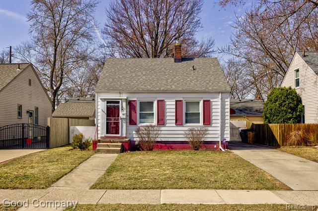 front view picture of 657 Allen St, Ferndale, MI. 48220