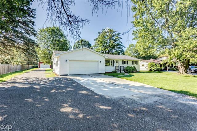 front view picture of 4551 Atkins Rd, North Street, MI. 48049