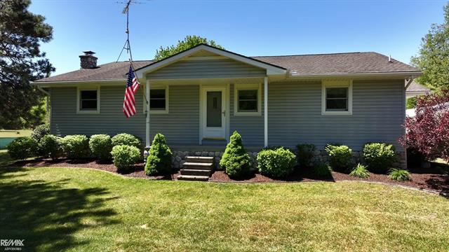 front view picture of 4299 Rabidue Rd, North Street, MI. 48049