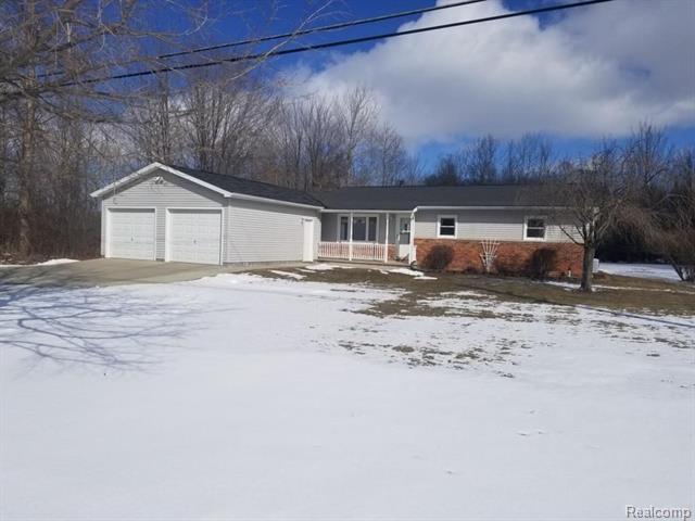 front view picture of 3518 Lightle Rd, North Street, MI. 48049