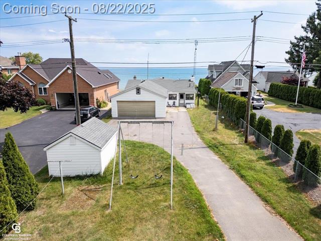 front view picture of 8720 Lakeshore Rd, Fort Gratiot, MI. 48059