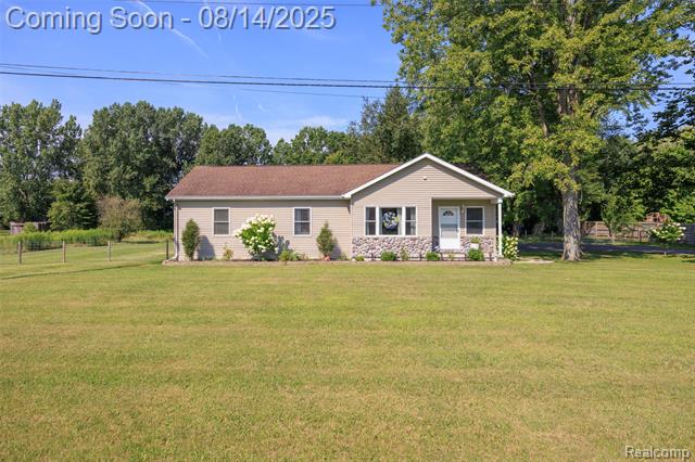 front view picture of 9188 Marsh Rd, Algonac, MI. 48001
