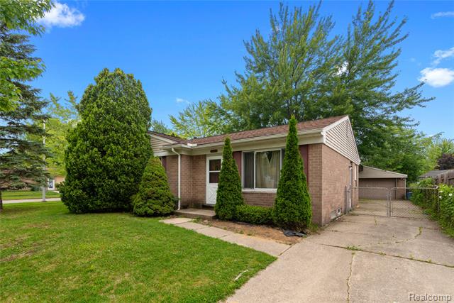 front view picture of 9892 Wheeler St, Belleville, MI. 48111