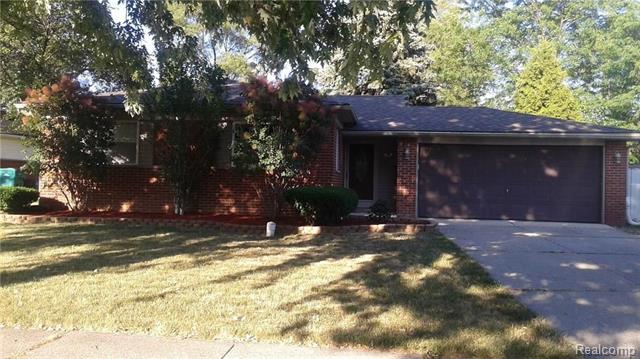 front view picture of 9829 Gary, Romulus, MI. 48174
