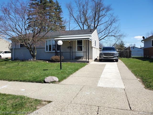 front view picture of 9455 Terry, Romulus, MI. 48174