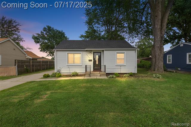 front view picture of 5869 Marvin, Taylor, MI. 48180
