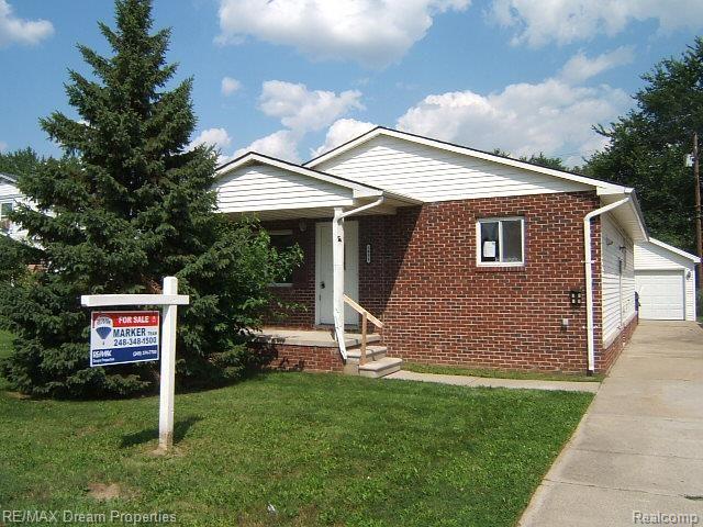 front view picture of 5951 Huron, Taylor, MI. 48180
