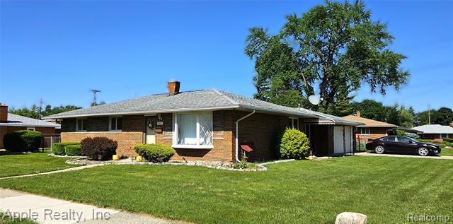 front view picture of 4851 Harrison St, Wayne, MI. 48184