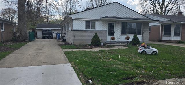 front view picture of 26177 Andover, Inkster, MI. 48141