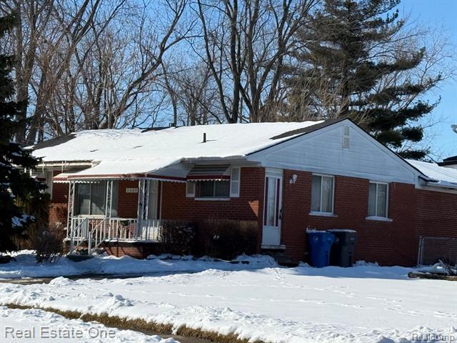front view picture of 3550 Burns, Inkster, MI. 48141