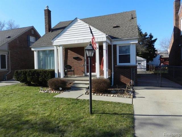 front view picture of 3544 Mayfair, Dearborn, MI. 48124
