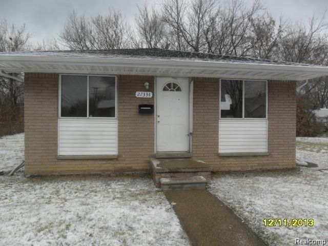 front view picture of 27334 New York, Inkster, MI. 48141
