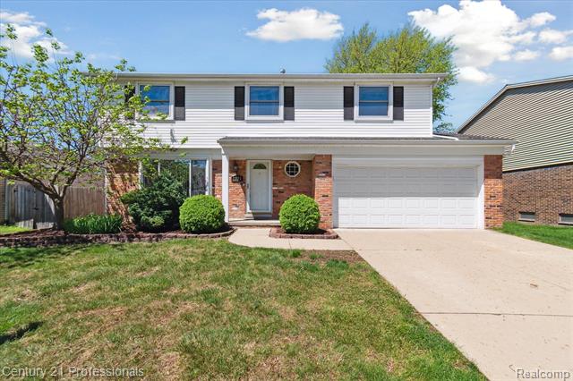 front view picture of 2374 Berwick, Canton, MI. 48188