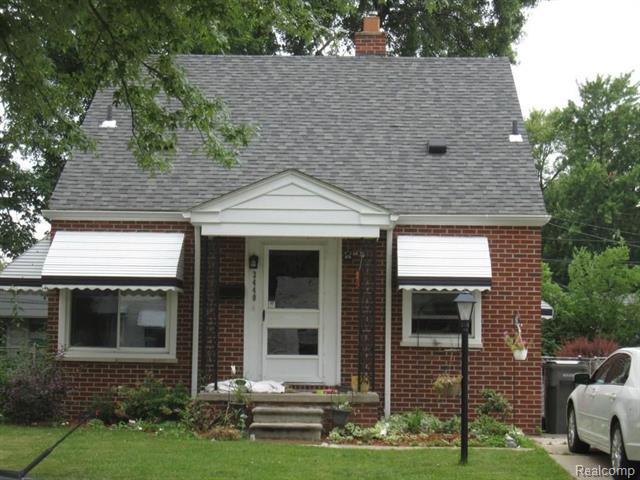 front view picture of 3440 Dudley, Dearborn, MI. 48124