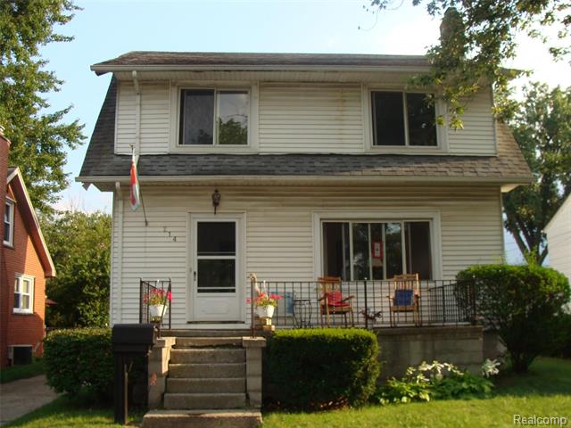 front view picture of 214 E Hazelhurst St, Ferndale, MI. 48220