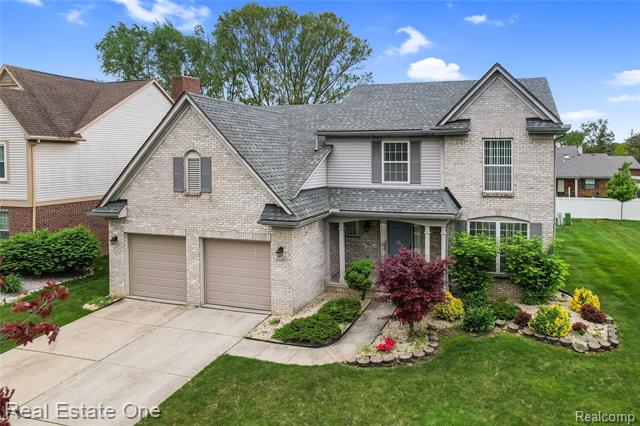 front view picture of 43497 Barclay Way, Canton, MI. 48188