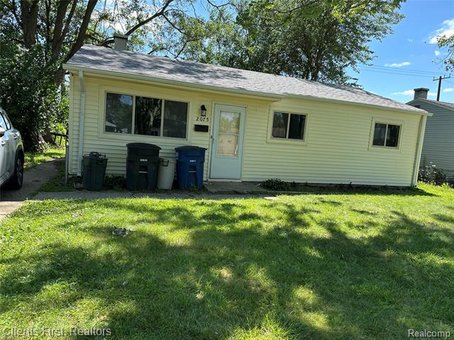 front view picture of 2075 Alanson, Westland, MI. 48186