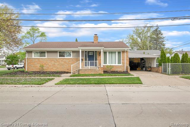 front view picture of 23000 Audette, Dearborn, MI. 48124