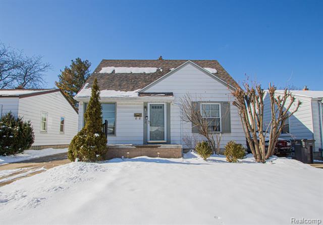 front view picture of 1812 Academy, Dearborn, MI. 48124