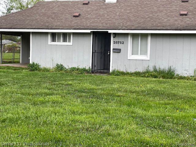 front view picture of 28752 Glenwood, Inkster, MI. 48141