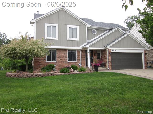 front view picture of 44195 Dartmouth, Canton, MI. 48188