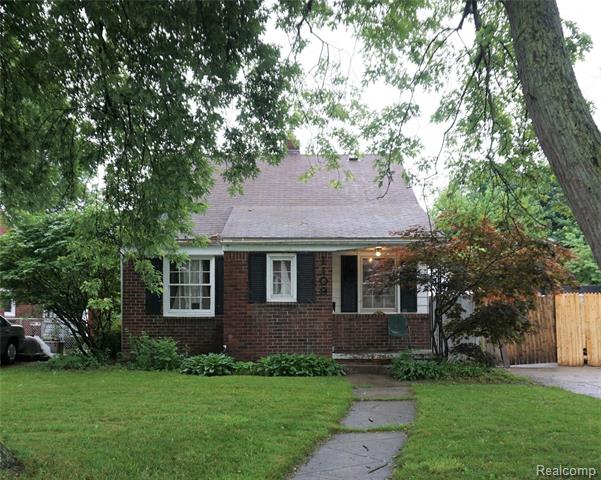 front view picture of 1109 Shadowlawn, Inkster, MI. 48141