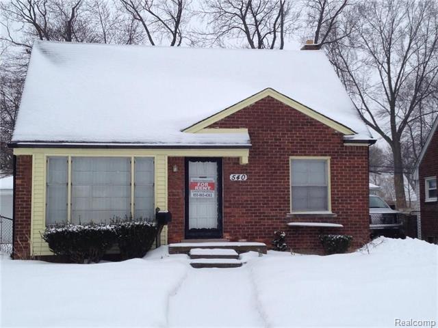 front view picture of 540 Arlington, Inkster, MI. 48141