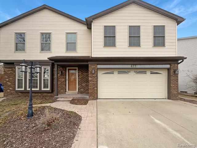 front view picture of 411 Robyn, Canton, MI. 48187