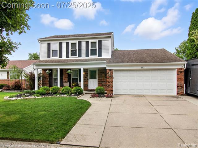 front view picture of 612 Bedford, Westland, MI. 48185
