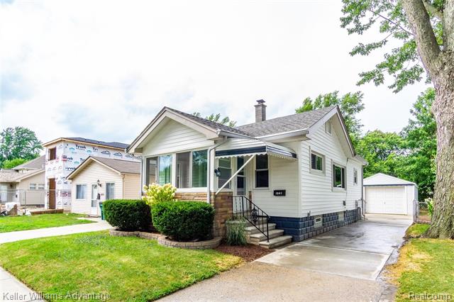 front view picture of 1841 College St, Ferndale, MI. 48220