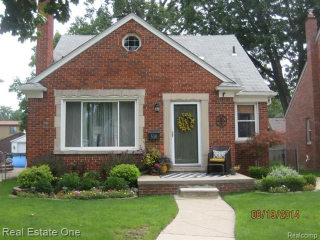 front view picture of 530 N Lafayette, Dearborn, MI. 48128