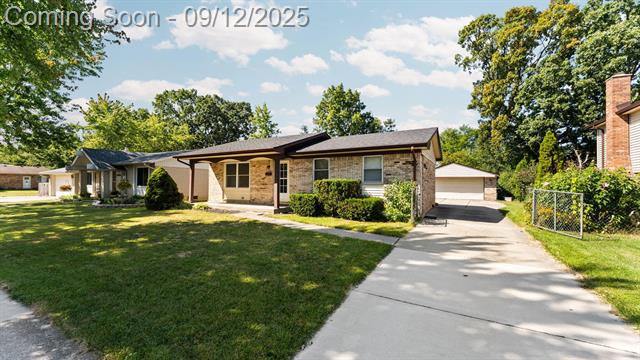 front view picture of 1625 Longfellow, Canton, MI. 48187