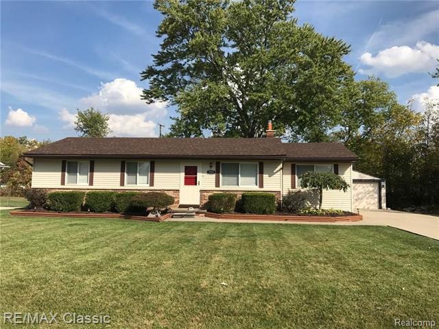 front view picture of 1952 Elmhurst, Canton, MI. 48187